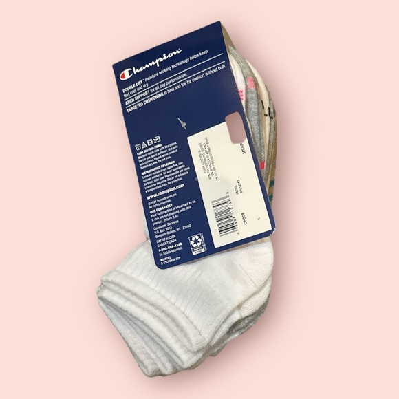 Champion Women’s X-Temp Ankle Socks – 6-Pack – Size 5-9 – NWT - Picture 4 of 5